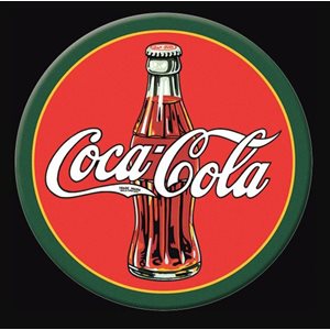 Coca-Cola 30s bottle logo magnet