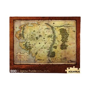 The Hobbit Map 1000pc Puzzle
