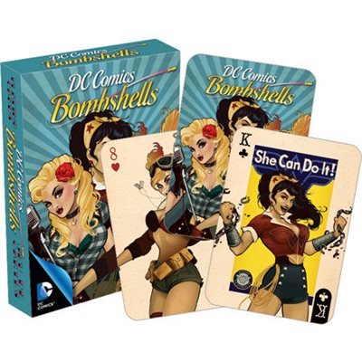 DC Bombshells Playing Cards