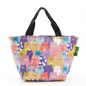 multiple stacking cats lunch bag