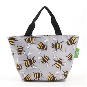 grey bees lunch bag