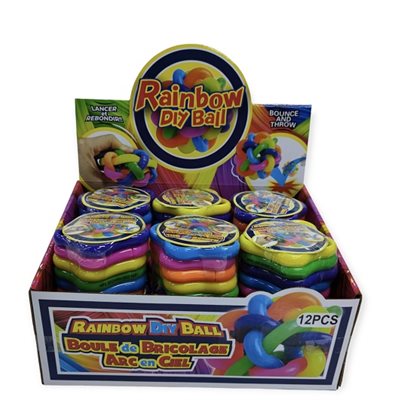 Rainbow diy ball D / 12