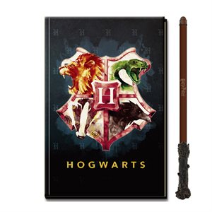 Harry Potter Hogwarts Journal and wand