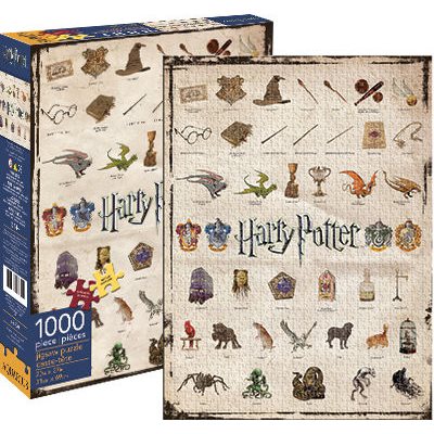 Harry Potter Icons 1000pc Puzzle