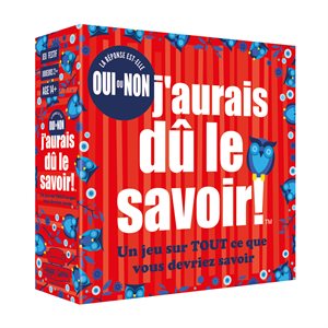 Jeu J aurais du le savoir oui non