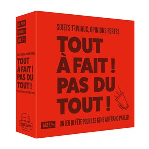 Jeu Tout a fait pas du tout