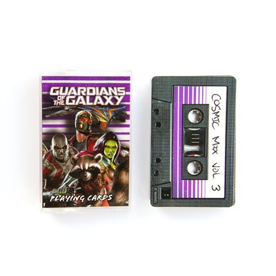 Guardians galaxy cassette Playing Cards