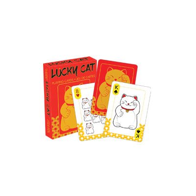 Lucky Cat Playing Cards