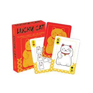 Lucky Cat Playing Cards