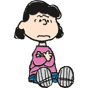 PIN EMAIL PEANUTS - LUCY