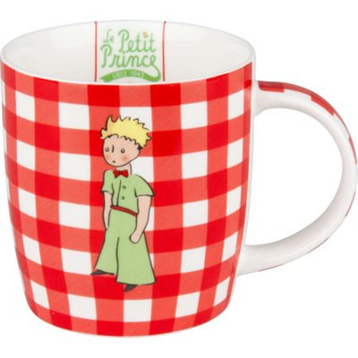Mug Petit Prince Carreux rouges