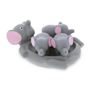 ELEPHANT FAMILY SQUIRTER BATH TOY