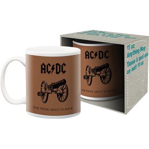 Mug 11oz ACDC FOR THOSE ABOUT TO ROCK