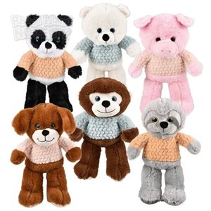 Assorted long leg pullover plush D / 12