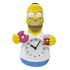 Homer Simpson 3-D Motion Clock