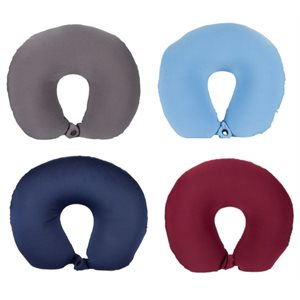 Solid color BEADED neck pillows