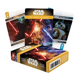 Star Wars Force awakens Playing Cards