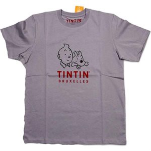 Tshirt Tintin & Snowy Bruxelles XXL