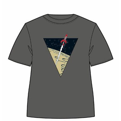T-shirt gris fusee XL