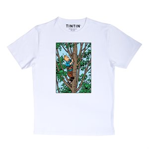 Tintin climbing L T-shirt