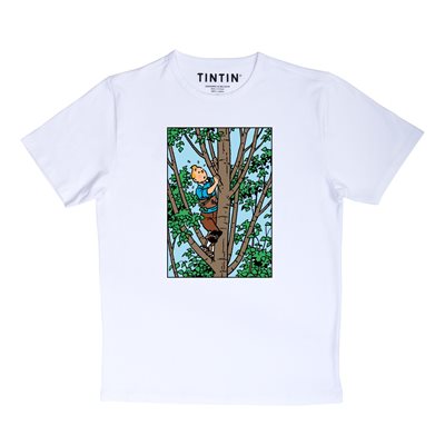 T-shirt Tintin grimpe M