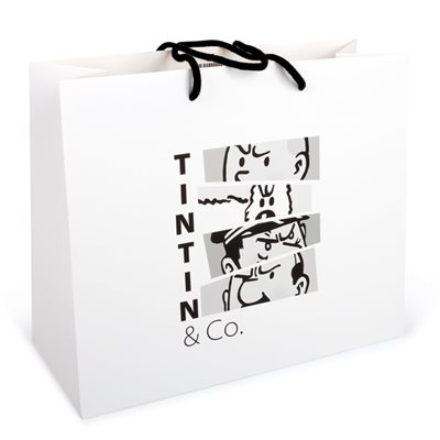 Sac papier luxe Tintin et co nb