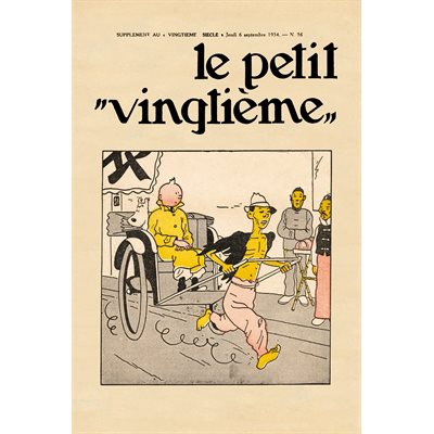 Affiche Lotus n36 1934 Petit Vingtieme#
