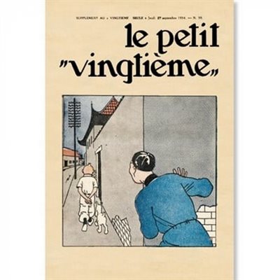 Affiche Lotus n39 1934 Petit Vingtieme #