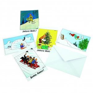 5 Christmas postcards