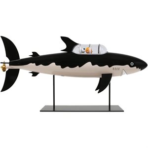 Shark submarine 77cm Statue