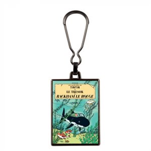 Metal Keychain Red Rackhams Treasure