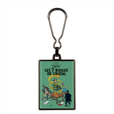 Porte-cle metal 7 Boules de Crystal