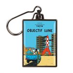 Porte-cle metal Objectif Lune