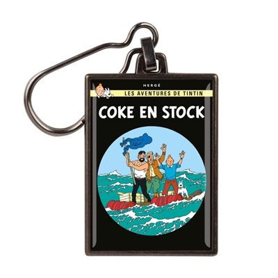 Porte-cle metal Coke en stock