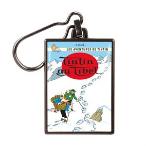 Metal Keychain Tintin in Tibet