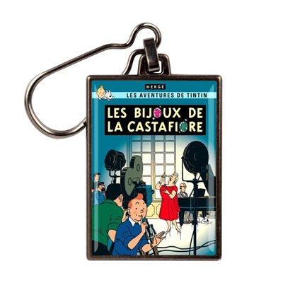 Porte-cle metal Bijoux de la Castafiore