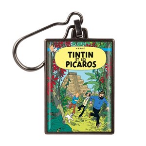 Porte-cle metal Tintin et les Picaros