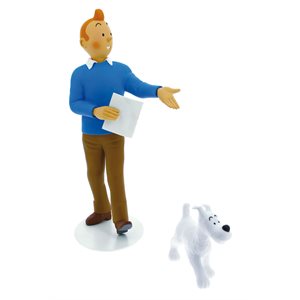Tintin & Milou 25cm Statue