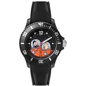 Tintin and Haddock Watch Moon M