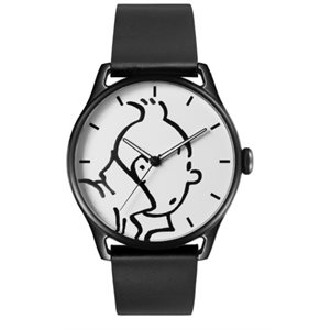 Tintin Classic Watch Black L