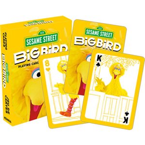 SESAME STREET - BIG BIRD Playing Cards