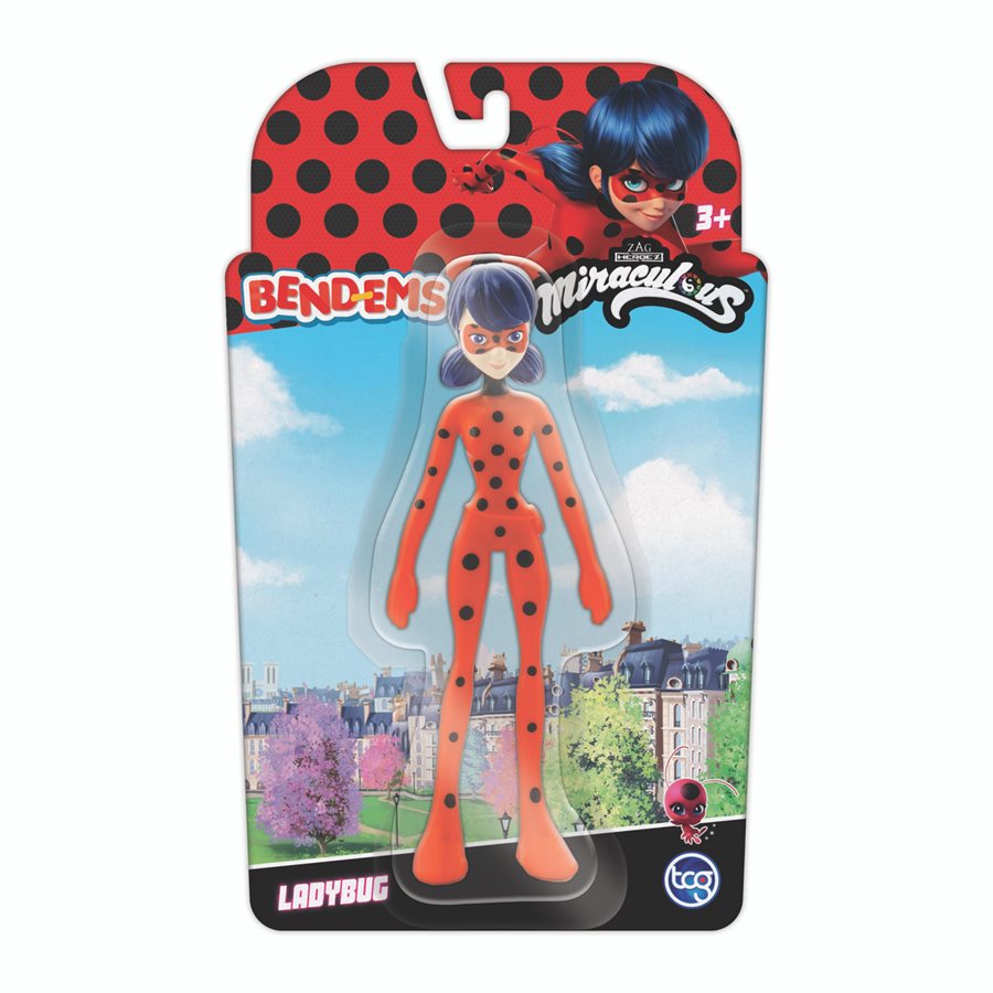 Figurine flexible Miraculous Ladybug