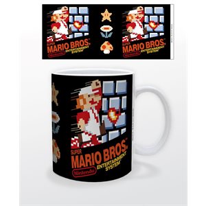 Tasse 11oz Super Mario Pochette NES