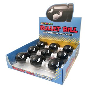 Nintendo Bullet Bill Candy sours pres / 9